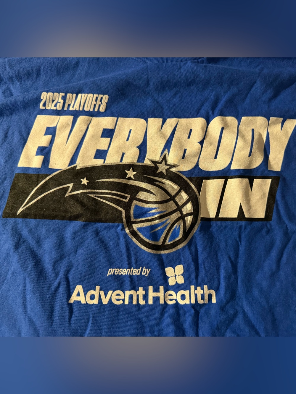 NWOT AUTHENTIC 2025 Orlando Magic Playoff Tee